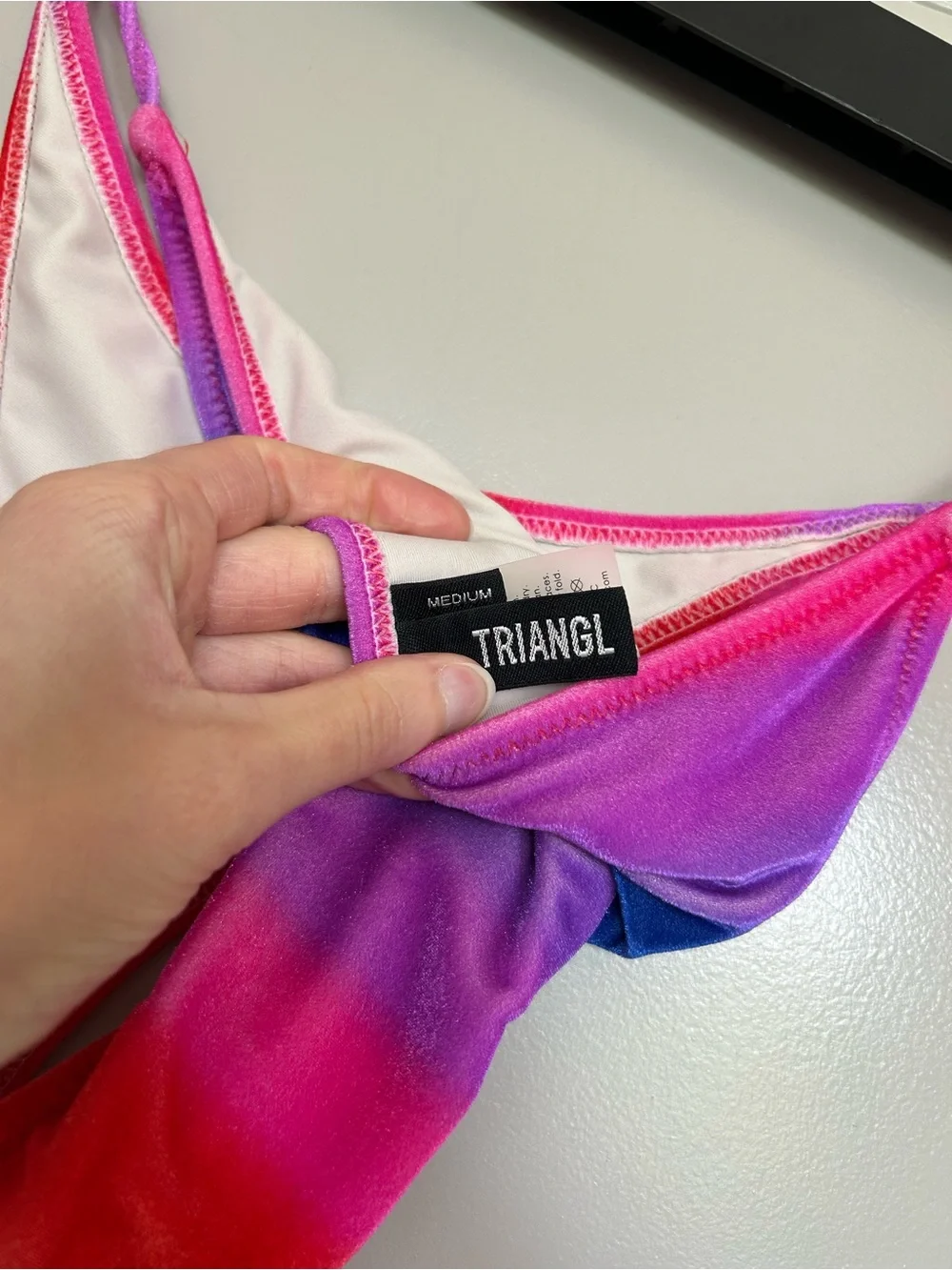 triangl swimwear Pink Purple Blue Ombre Cheeky Bikini Bottom